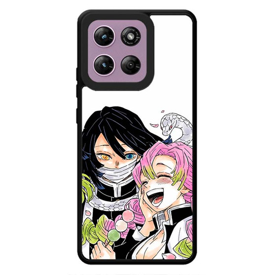 Demon Slayer Mitsuri Kanroji And Obanai Motorola Moto G Stylus 2026 Case