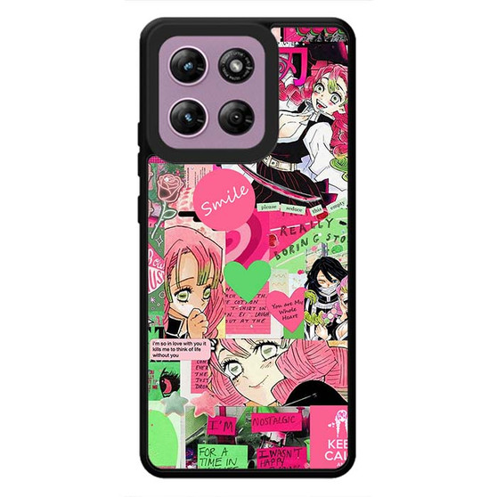 Demon Slayer Mitsuri Kanroji Collage Motorola Moto G Stylus 2026 Case