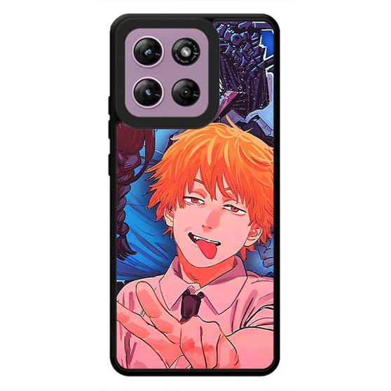 Denji and Makima Motorola Moto G Stylus 2026 Case