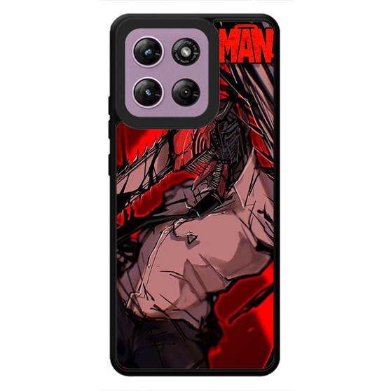 Denji Devil Mode in Red Motorola Moto G Stylus 2026 Case