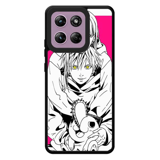 Denji Power and Pochita Motorola Moto G Stylus 2026 Case