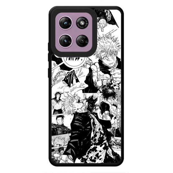 Jujutsu Kaisen Gojo Vs Toji Manga Motorola Moto G Stylus 2026 Case