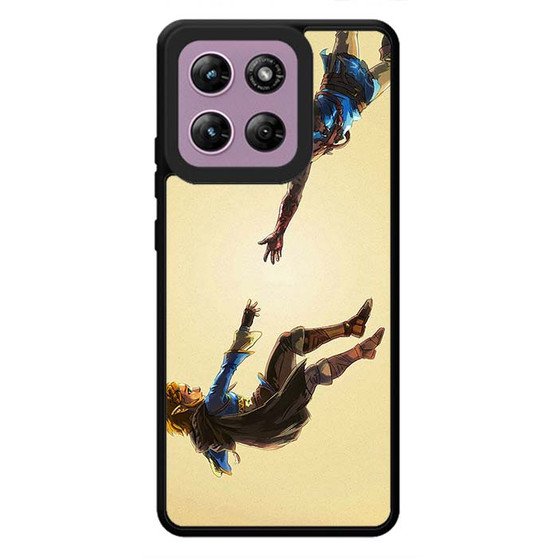 The Legend of Zelda Tears of the Kingdom Link and Zelda Motorola Moto G Stylus 2026 Case