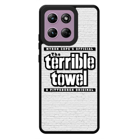The Terrible Towel Pittsburgh Steelers in Brick Motorola Moto G Stylus 2026 Case