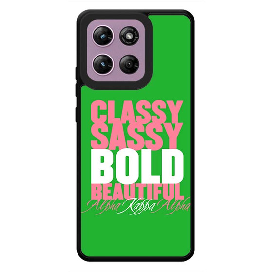 Alpha Kappa Classy Sassy Motorola Moto G Stylus 2026 Case