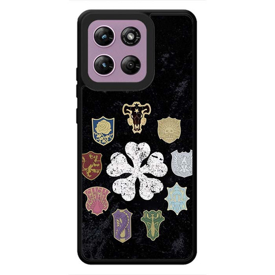 Black Clover Logos Motorola Moto G Stylus 2026 Case