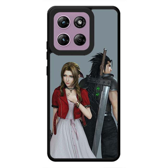 Final Fantasy VII Aerith and Zack Motorola Moto G Stylus 2026 Case