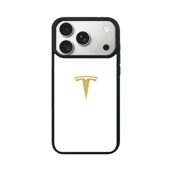 Tesla white iPhone 18 Pro/ iPhone 18 Pro Max Case