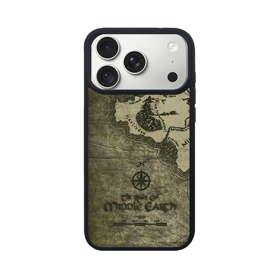 The lord of the rings middle earth map ASCK iPhone 18 Pro/ iPhone 18 Pro Max Case