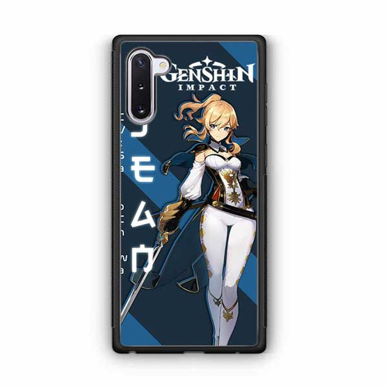 Genshin Impact Jean 1 Samsung Galaxy Note 10 Case
