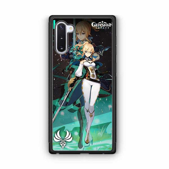 Genshin Impact Jean 2 Samsung Galaxy Note 10 Case