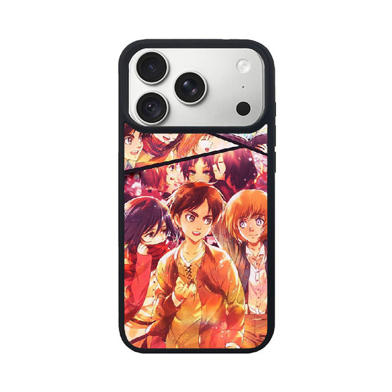 Attack on Titan Eren Mikasa & Armin iPhone 18 Pro/ iPhone 18 Pro Max Case