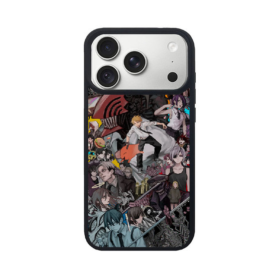 Denji Power Makima Aki Collages iPhone 18 Pro/ iPhone 18 Pro Max Case
