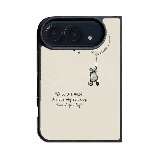 Winnie the pooh flying iPhone Duo Case