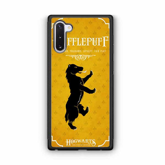 hogwarts hufflepuff Samsung Galaxy Note 10 Case
