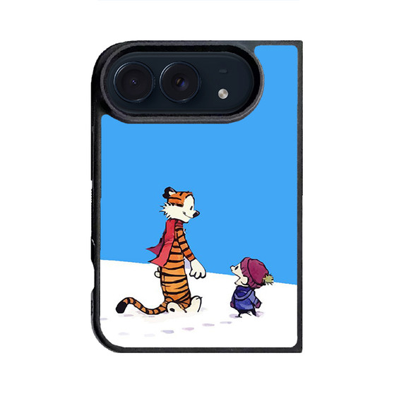 Calvin and Hobbes Wanna Make Snowman iPhone Duo Case