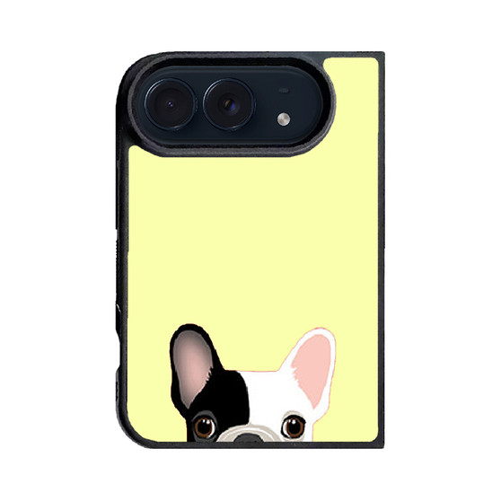 Cute French Bulldog Yellow iPhone Duo Case