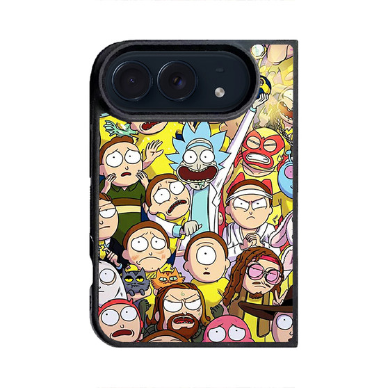Rick and Morty Collage iPhone Duo Case