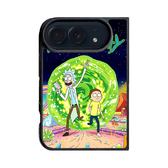 rick and morty portal iPhone Duo Case