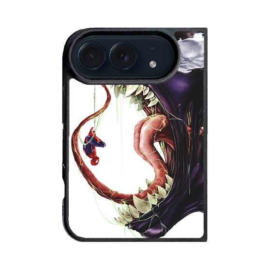 Venom eating spiderman iPhone Duo Case