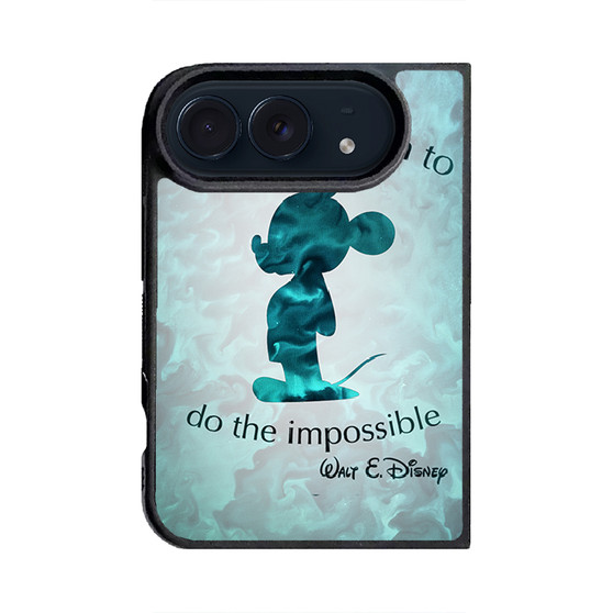 Walt Disney Art Quote iPhone Duo Case