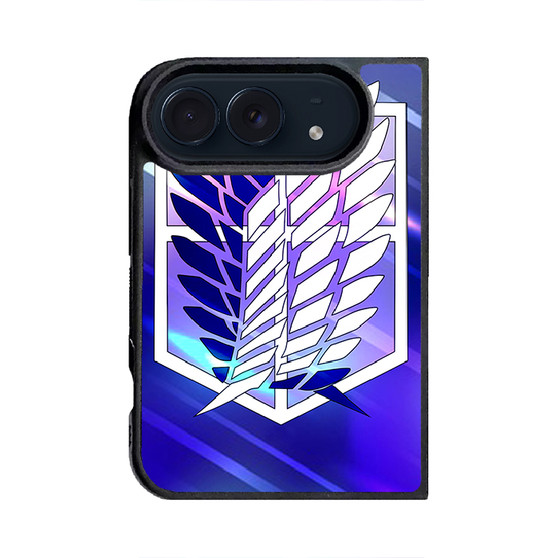 Attack on Titan Survey Corps logo iPhone Duo Case
