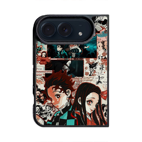 Demon Slayer Tanjiro and Nezuko iPhone Duo Case