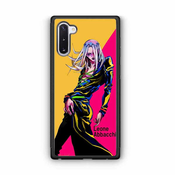 Jojo Bizarre Adventure Leone Abbacchio Samsung Galaxy Note 10 Case