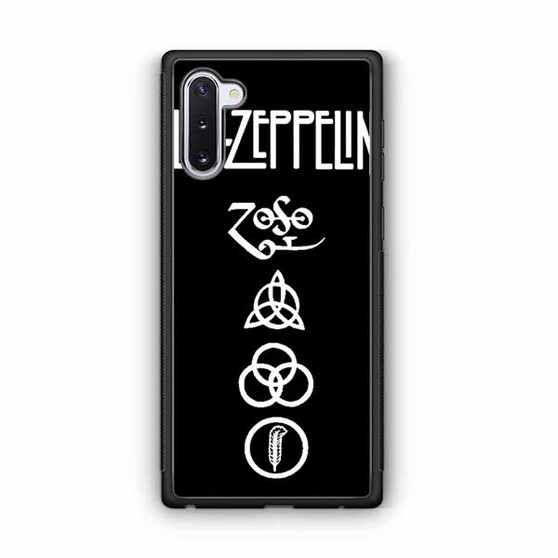 led zeppelin logo Samsung Galaxy Note 10 Case