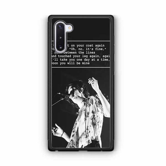 Matt Healy Lyrics Samsung Galaxy Note 10 Case