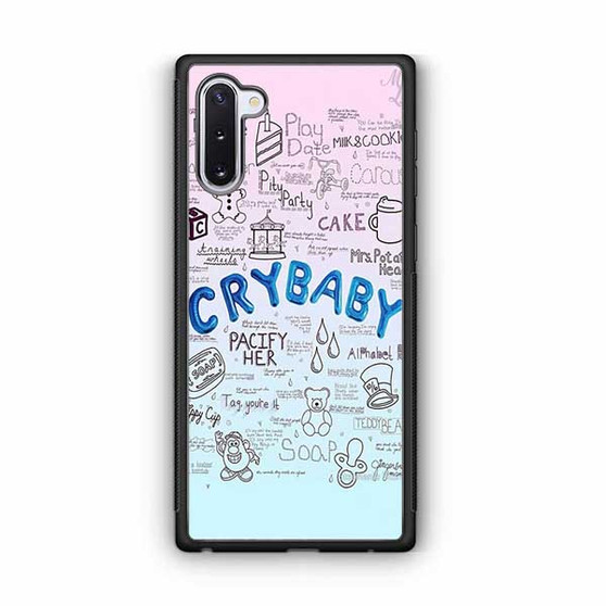 Melanie Martinez Crybaby Lyrics Samsung Galaxy Note 10 Case
