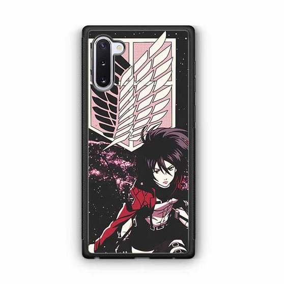 Mikasa Ackerman Attack on Titan 1 Samsung Galaxy Note 10 Case