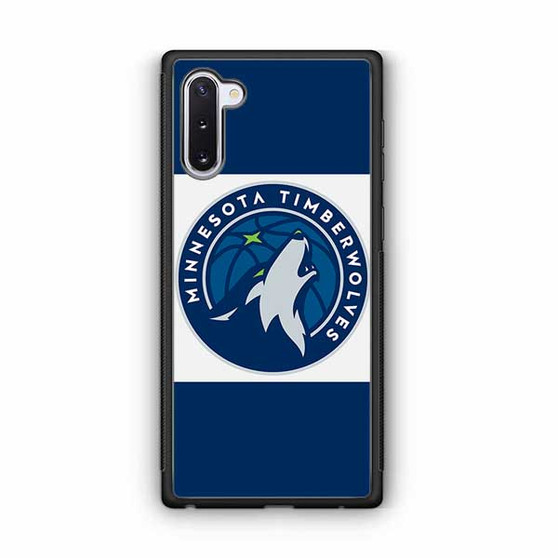 Minnesota Timberwolves Logo Samsung Galaxy Note 10 Case