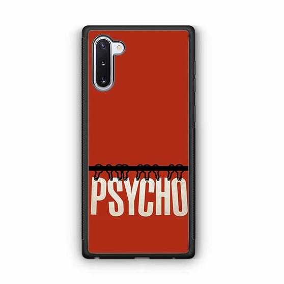 Movie Poster Psycho Samsung Galaxy Note 10 Case