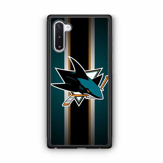 NHL San Jose Sharks 1 Samsung Galaxy Note 10 Case