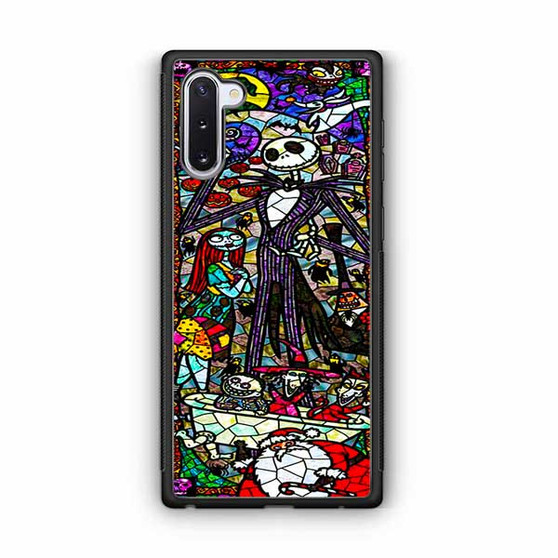 Nightmare before christmas stained glass Samsung Galaxy Note 10 Case