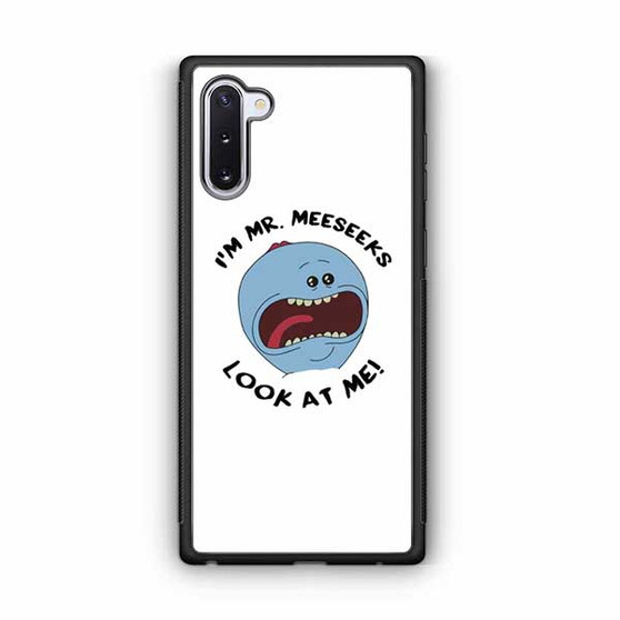 Rick and Morty Mr Meeseeks 1 Samsung Galaxy Note 10 Case