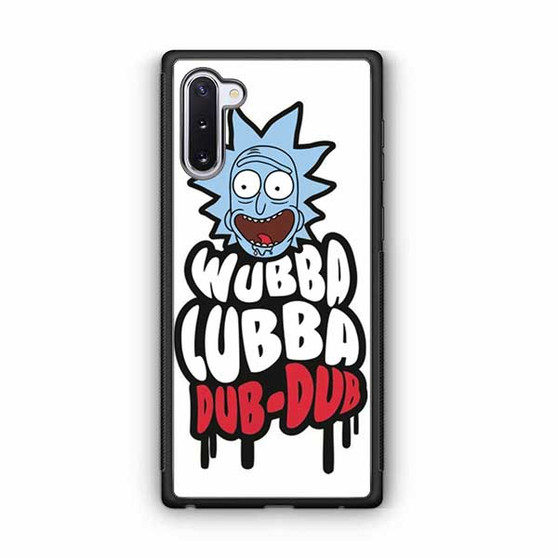 Rick and Morty Wubba Lubba Dub Dub 1 Samsung Galaxy Note 10 Case