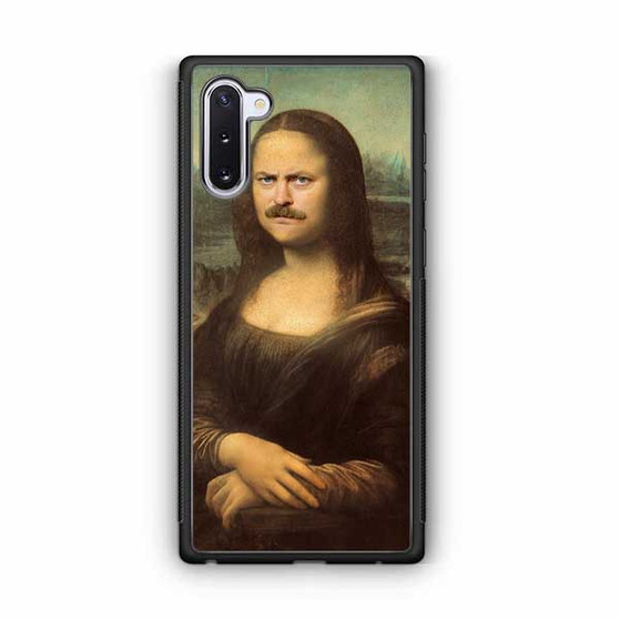 ron swanson monalisa Samsung Galaxy Note 10 Case