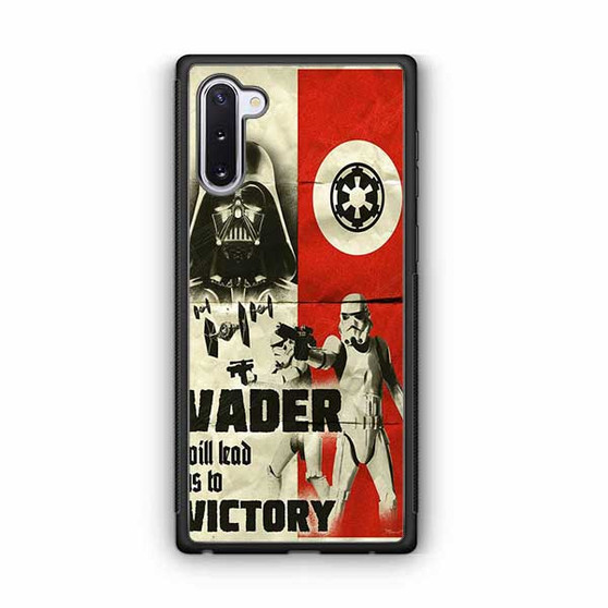 Star Wars Vader Lead us to victory Samsung Galaxy Note 10 Case