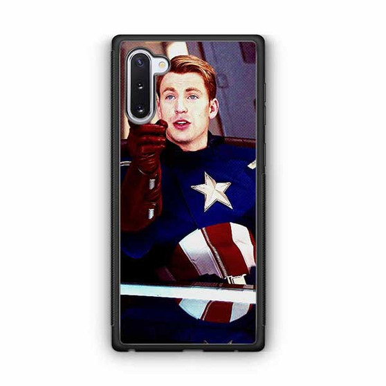 Steve Roger Captain America Samsung Galaxy Note 10 Case