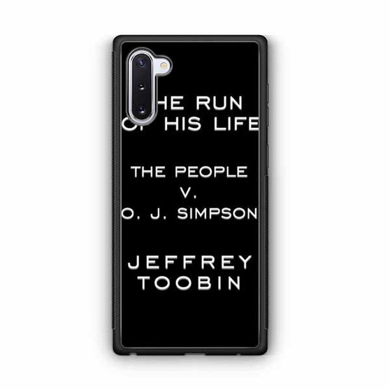 The People V O.J Simpson 1 Samsung Galaxy Note 10 Case
