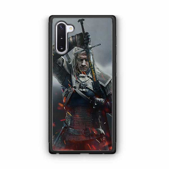 the witcher geralt sword henry cavill Samsung Galaxy Note 10 Case