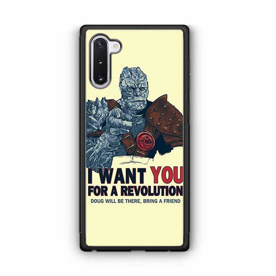 Thor Ragnarok Doug Samsung Galaxy Note 10 Case