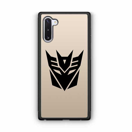 Transformer Decepticont Logo Samsung Galaxy Note 10 Case