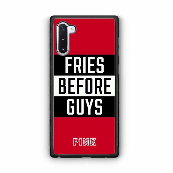 Victoria's Secret Pink Fries Before Guys Samsung Galaxy Note 10 Case
