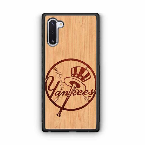 yankees wood Samsung Galaxy Note 10 Case
