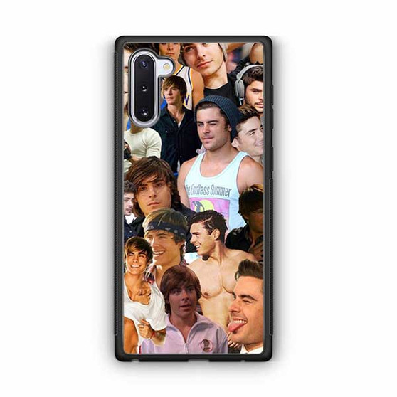Zac Efron Collage Samsung Galaxy Note 10 Case