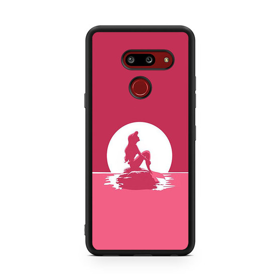 Ariel The Little Mermaid Pink Siluet LG G8 ThinQ Case