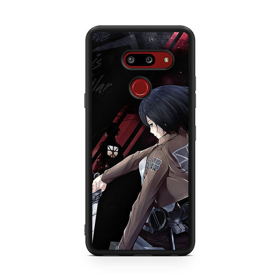 Attack On Titan Mikasa Quotes 2 LG G8 ThinQ Case